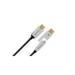 Norstone - cble en fibre optique hdmi - hdmi 2. 0 - compatible uhd 4k, full hd, 3d, audio 7. 1 - connecteur ...