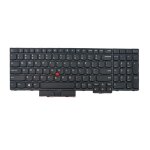 Nouveau clavier anglais pour ordinateur portable lenovothinkpad t570 p51s t580 p52s, noir, disposition ...