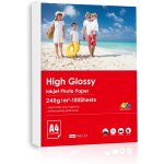 Nouvelhorizonstore - 240g / m2 papier photo brillant a4 jet d'encre 100 feuilles pour impressions professionne ...