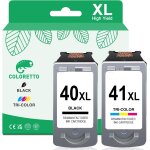 Nouvelhorizonstore - pg - 40 cl - 41 cartouche d'encre pour canon mp210 cartouche pour canon 40 41 pixma ...