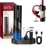 Nouvelhorizonstore - tire - bouchon �lectrique - d�capsuleur automatique - id�e cadeau - d�capsuleur ...