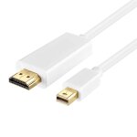Nouvellement 6ft 1. 8 m 4 k * 2 k thunderbolt mini displayport display port dp vers hdmi adaptateur cble ...