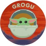 Nsiecd - baby yoda star wars tapis de souris rond avec design exclusif grogu the mandalorian, tapis souris ...