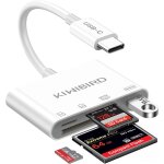 Nsiecd - kiwibird lecteur carte compact flash lecteur carte cf usb c card reader, adaptateur mmoire ...