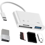 Nsiecd - lecteur carte sd, lecteurs de carte m�moire externes, adaptateur de lecteur de cartes sd / tf ...