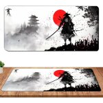 Nsiecd - tapis de souris de jeu japonais xxl 800 x 300 mm grand tapis de bureau bords cousus imperm�able ...