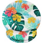 Nsiecd - tapis de souris avec repose - poignet, repose - poignet ergonomique noir pur, coussin de poignet ...