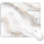 Nsiecd - tapis de souris support de repose - poignet, tapis souris ergonomique en gel, tapis de souris ...