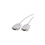 Null - modem cble de raccordement [1x d - sub - buchse 9pol. - 1x d - sub - buchse 9pol. ] 1. 80 m gris ...