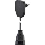 Nvb strom c�ble d'extension [ flachprise m�le - euro - embrayage] noir 3 m 104570