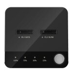 Nvme duplicateurs de 2 - bay en mode hors connexion clone station d'accueil pour disques ssd nvme avec ...