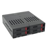 Oimaster he - 2006 rack interne a 4 emplacements sata botier pour disque dur 2, 5 pouces mobile interne ...