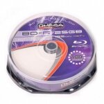 Omega bd - r blu - ray 6x 25gb cds imprimables pack 10units