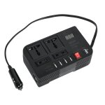 Onduleur dc 12v à ac 220v, adaptateur secteur 300w, convertisseur allume - cigare, chargeurs usb 3. 0, ... Onduleur dc 12v à ac 220v, adaptateur secteur 300w, convertisseur allume - cigare, chargeurs usb 3. 0, ...