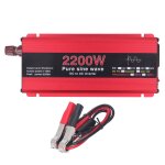 Onduleur à onde sinusoïdale pure 2200w, 12v dc à 220v ac, pour énergie éolienne solaire, pour véhicule ... Onduleur à onde sinusoïdale pure 2200w, 12v dc à 220v ac, pour énergie éolienne solaire, pour véhicule ...