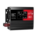 Onduleur solaire 800 w avec cran lcd numrique, 12 v cc vers 220 v ca, transformateur usb