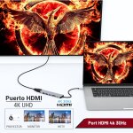 Nf one hub usb c 7 en 1, adaptateur type c hub usb avec hdmi 4k, docking station avec ports usb 3. 0, ... Nf one hub usb c 7 en 1, adaptateur type c hub usb avec hdmi 4k, docking station avec ports usb 3. 0, ...
