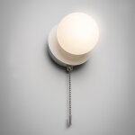 Opale globe led rechargeable magntique usb lecture chevet intrieur applique murale interrupteur  cordon ...