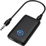Oqimax adaptateur audio bluetooth 5. 0, récepteur emetteur bluetooth 2 en 1, aux adaptateur pour casque, ... Oqimax adaptateur audio bluetooth 5. 0, récepteur emetteur bluetooth 2 en 1, aux adaptateur pour casque, ...