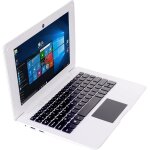 Ordinateur portable de 10, 1 pouces windows 10 usb 3. 0 wifi hdmi blanc + souris sans fil