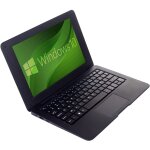 Ordinateur portable de 10, 1 pouces windows 10 usb 3. 0 wifi hdmi noir + souris filaire