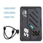 Ore - disque dur externe portable usb3. 0 de 2. 5 pouces avec lumire respiratoire type mcanique vitesse ...
