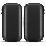 Organisateur accessoires electroniques, etui pour disque dur externe 2, 5  pochette voyage portable rsistant ...