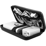 Organisateur accessoires electroniques, etui pour disque dur externe 2, 5  pochette voyage portable rsistant ...