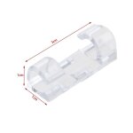 Organiseur de c�bles usb, 40 pi�ces / lot, pinces pour bureau et poste de travail, support de gestion ...