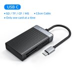 Orico - lecteur de carte mémoire usb a type c 3. 0, adaptateur pour micro sd sdhc sdxc mmc tf cf ms pro ... Orico - lecteur de carte mémoire usb a type c 3. 0, adaptateur pour micro sd sdhc sdxc mmc tf cf ms pro ...
