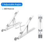 Orico - support pliable pour ordinateur portable, en aluminium, réglable, 7 angles, pour macpleet tablettes ... Orico - support pliable pour ordinateur portable, en aluminium, réglable, 7 angles, pour macpleet tablettes ...