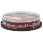 Original hp accessoires informatiques dme00026 dvd - r 4. 7gb / 120min / 16x cakebox (10 disc)