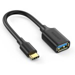Otg adaptateur usb c vers usb 3. 0 5gbps otg cble type c mle vers type a femelle compatible avec iphone ...