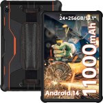 Oukitel rt9 tablette incassable - android 14 tablette pc, 11000mah tablette durcie, 24go + 256go(tf 1to) ...