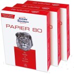 Oupp - 2575 lot de 3 feuilles de papier pour imprimante et photocopieur, 80 g / m, format a4, pour toutes ...