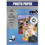 Oupp - 50 x a4 papier photo double face satin jet d'encre, fort grammage 290g, papier recto verso de ...