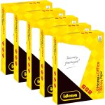 Oupp - 90950 - papier pour photocopieuse a4, 5 paquets de 500 feuilles 80 g / m, papier blanc pour imprimantes ...