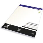 Oupp - bloc de 25 feuilles de papier millimtr a3 80 g, k - 5595, blanc