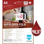 Oupp - graz design film adhsif en vinyle pour imprimante a jet d'encre blanc