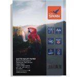 Oupp - papier photo mat double face a4, 140g / m, 100 feuilles, schage rapide, haute brillance des couleurs, ...