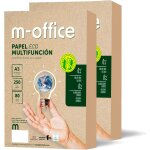 Oupp - papier recyclé a3, ramette de feuilles a3 80g, papier pour photocopieur et imprimante, 2 lots ... Oupp - papier recyclé a3, ramette de feuilles a3 80g, papier pour photocopieur et imprimante, 2 lots ...