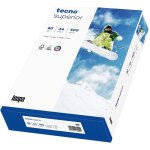 Oupp - tecno superior lot de 500 feuilles de papier pour imprimante et photocopieuse blanc 80 g / m format ...