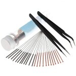 Outil de nettoyage de buse d'imprimante 3d, pincette a aiguille kit - 0. 4mm 0. 35mm trou de fil, miroir, ... Outil de nettoyage de buse d'imprimante 3d, pincette a aiguille kit - 0. 4mm 0. 35mm trou de fil, miroir, ...