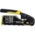 Outils a - vdv226 - 110 pince à sertir compacte à cliquet pour câble rj45, jaune / noir Outils a - vdv226 - 110 pince à sertir compacte à cliquet pour câble rj45, jaune / noir