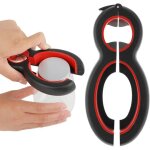 Ouvre bouteille pour les seniors, ouvre bocal manuel 6 en 1 multifonctionnel ouvre bouteille d�capsuleur ...