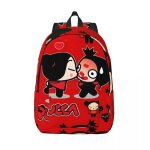 P - pucca y garu nouveau sac  dos d'universit tanche haute capacit sac  dos de voyage pour ordinateur ...