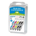 Pack de 10 cartouches compatibles epson t0715 Pack de 10 cartouches compatibles epson t0715