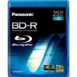 Pack 2 blu - ray vierges panasonic bd - r 25 go 1 - 2x speed