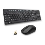 Pack 2en1 (clavier / souris) sans fil advance workmate plus (noir)