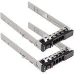 (pack 2u. ) disques durs plateau caddie generation 13 sas sata 2, 5  hdd tray caddy pour dell poweredge ...